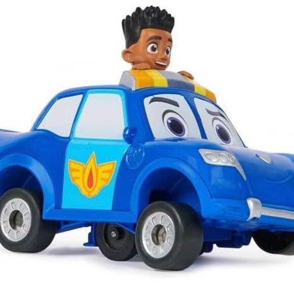 Disney Junior Firebuds, Jayde Piston Toy Car Pull Back Feature  Donut Drift - Picture 1 of 5